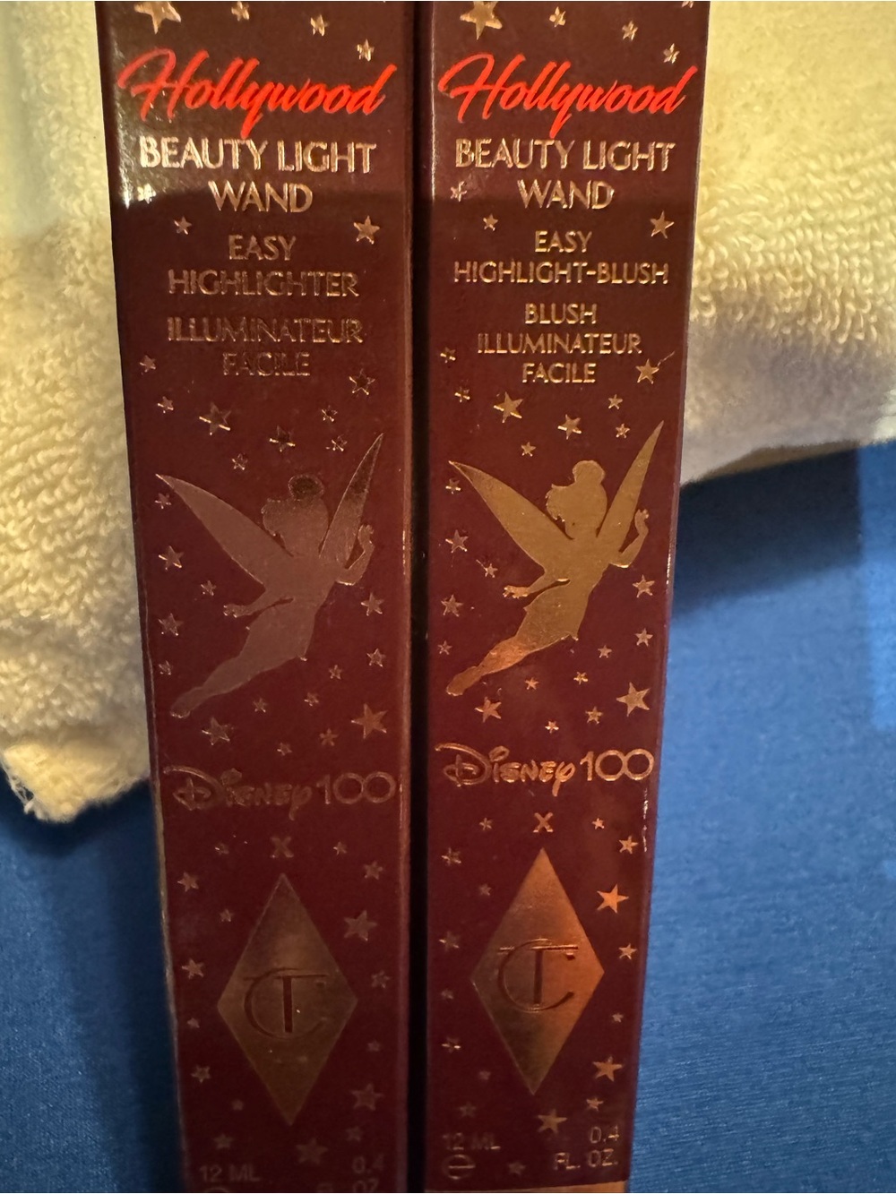 Charlotte Tilbury Rose Gold Hollywood Beauty Light Wand Duo